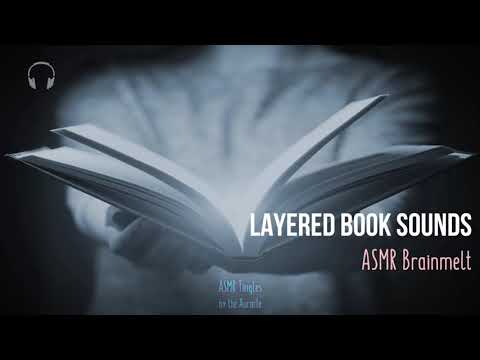 Delectable [ASMR] ★ Book Sounds ★ Brainmelt  [multilayered] [no talking]