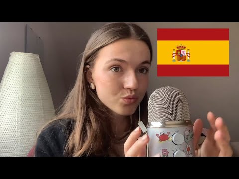 ASMR talking in spanish🇪🇸