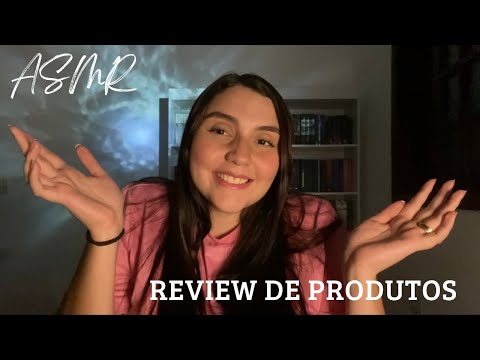 ASMR - REVIEW DE PRODUTOS 2024 sussurros | tapping | sons de embalagem