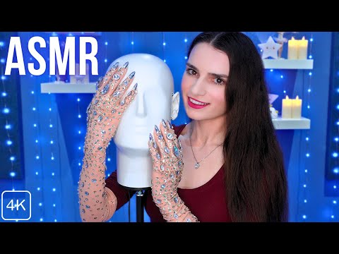 ASMR DEEP Ear Attention 👂8 UNIQUE GLOVES & BINAURAL HEAD MIC for Sleep 🤤 Massage Scratching Tapping