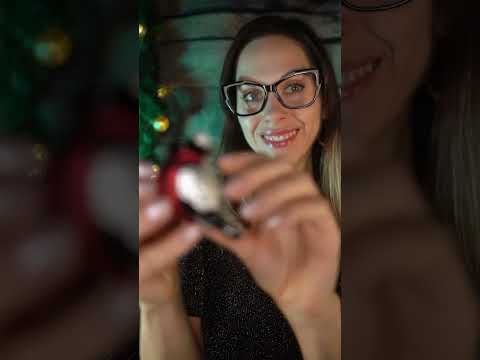 ASMR Christmas ornament fast and aggressive tapping  #asmr #fastasmr #christmasasmr