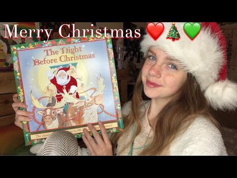 ASMR Reading Christmas Stories