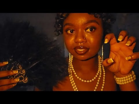 ASMR 1920s Flapper Girl Scratches Your Itch Away 💅🏾 (personal attention)