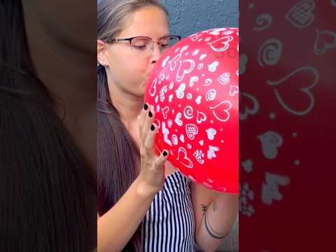 Blowing Balloon with noise 🫰🏼🤭 #balloon #youtubepartnerprogram #blowingup   #asmr