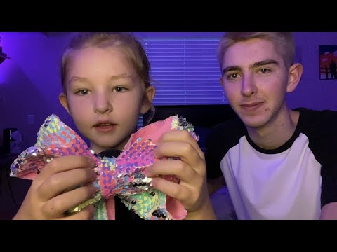 {ASMR} My 5 Year Old Sister Tries To Give You Tingles Part 2