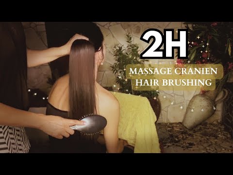 💤 2 H de massage crânien et brossage de cheveux - lutte contre ton insomnie