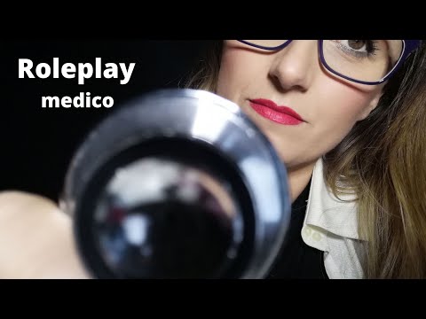 ASMR ITA // 👩‍⚕️ROLEPLAY MEDICO RILASSANTE👩‍⚕️