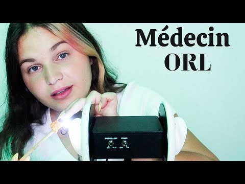 ASMR⎪ROLEPLAY ORL : J'ENLÈVE TES BOUCHONS DE CÉRUMEN