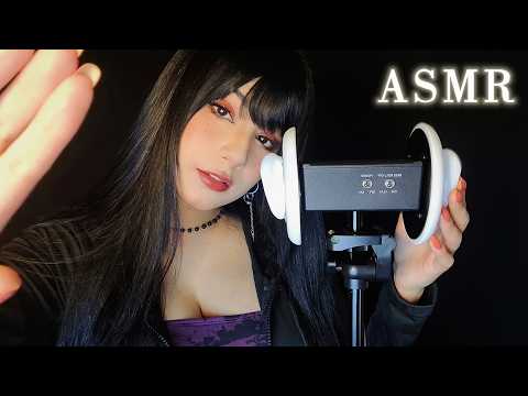 ASMR tirando suas energias negativas (3Dio, mouth sounds, whispers)💤