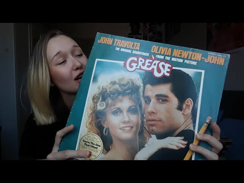 ASMR going through my vinyls & rambling about them💛💞️🎧️🎵️🎶️