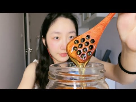 《KC Sleep Aid》Beehive Extracting Stick, Glass Extracting Stick, Eating Honey