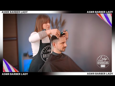 💈 ASMR Haircut by Barber Lady Dana