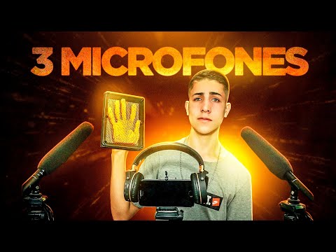 ASMR NOVOS ARREPIOS UTILIZANDO TRÊS MICROFONES