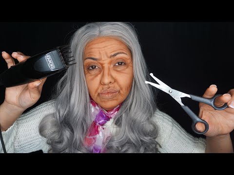 ASMR Gradma Gives You a Haircut #GradmaASMR #Haircut