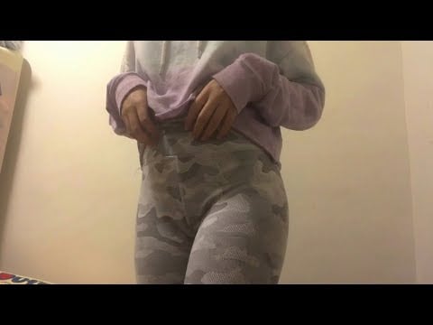 Your Daily 8 Minutes of relaxing leggings scratching asmr😴