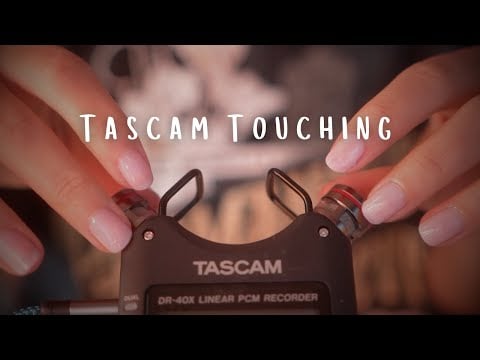 ASMR Tascam Mic Love 💗 Brushing & Touching Triggers