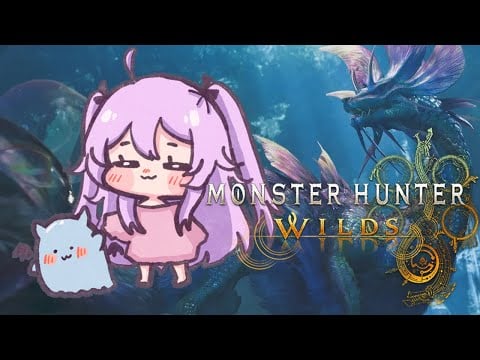【Monster Hunter Wilds】You better watch out Mizutsune 🫧 My Guumies really like bubbles and POPS!