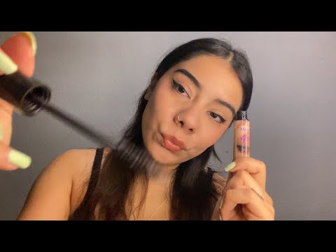 ASMR⚡️TE MAQUILLO EN MENOS DE 10 MIN.💗asmr rápido & agressivo CASERO😍