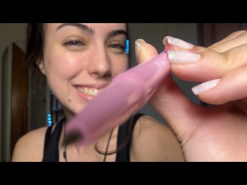 ASMR- ESSES TOQUES NA LENTE TE FARÃO HIBERNAR! 