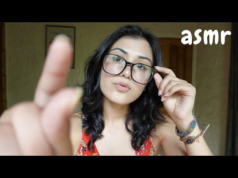 ASMR | Plucking Self-Doubt + Positive Affirmations 🤍✂️✨