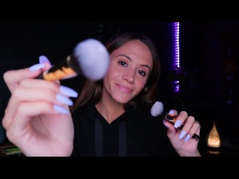 ASMR / Brushing Away All Of Your Stress (personal attention)