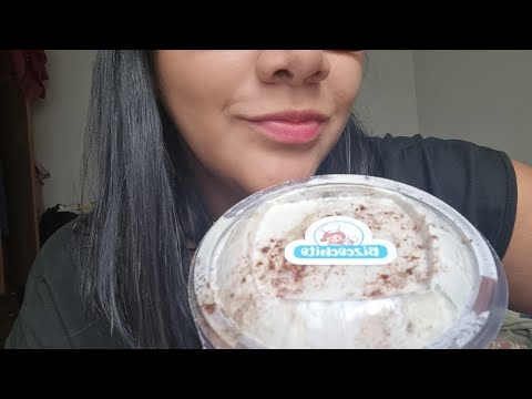ASMR comiendo torta tres leches - susurro y soft spoken