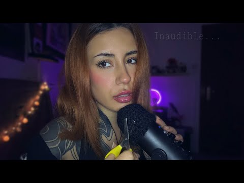 ASMR Para no Pensar en Nada ♡ Inaudible Lentito, Susurros, Mouth Sounds...