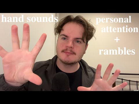 FAST & AGGRESSIVE ASMR Hand sounds, Personal Attention, Rambles & Unpredictable triggers