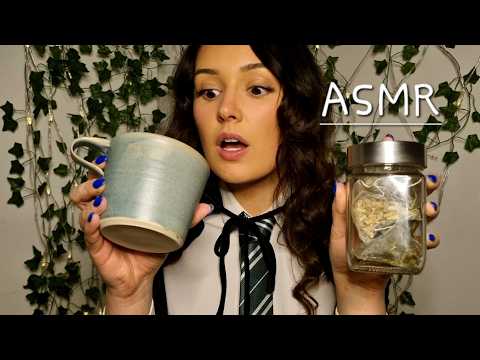 Slytherin Mean Girl Reads Your Tea Leaves 🐍 | ASMR