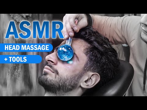 ASMR | Sleep Well With Asmr Head Massage (+tools)