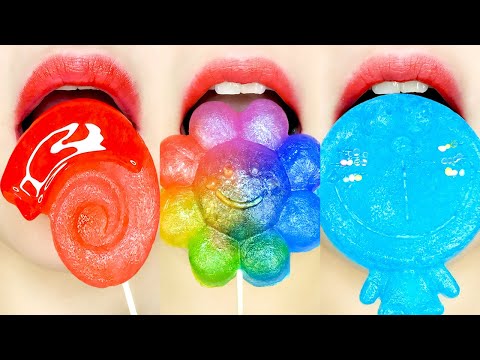 KOHAKUTO(CRYSTAL CANDY, SUGAR AMBER) EATING SOUNDS SATISFYING ASMR MUKBANG