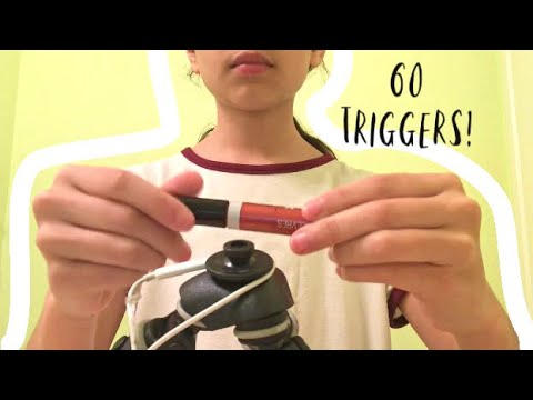ASMR 60 Triggers In 1 Minute