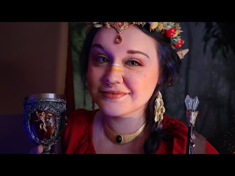 ASMR 🎭Camping After the Renaissance Faire (Soft Spoken) Personal Attention, Campfire Chatting