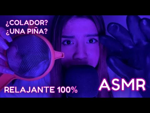 ASMR ESPAÑOL / ASMR SOFT SPOKEN y SONIDOS RELAJANTES con cosas IMPREDECIBLES Y RARAS