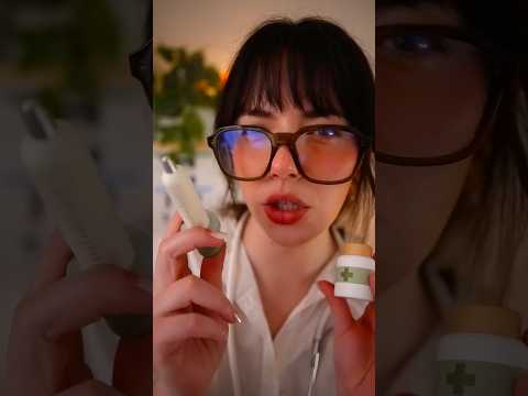 Complete Wooden Medical Exam 🩻👩‍⚕️ #asmr