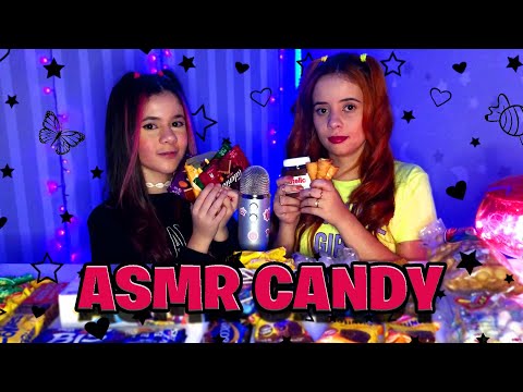 ASMR COMENDO DOCES | CANDY EATING SOUNDS  *mukbang extremamente satisfatório*