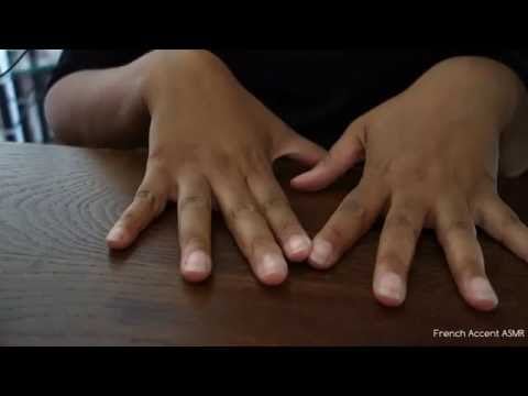 My 1st ASMR video part 1 of 3 - tapping hand movement ear to ear