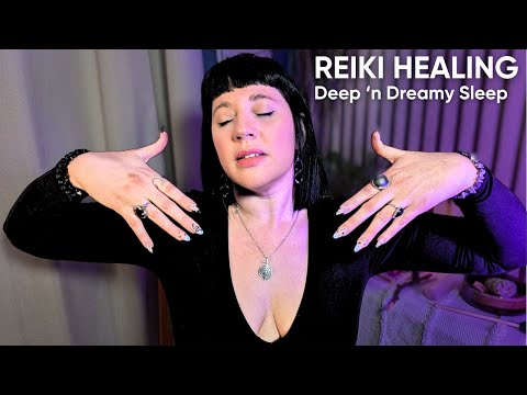 ASMR Reiki | Deep ’N Dreamy Sleep 😴💤 #ASMRReiki #Sleep #chill