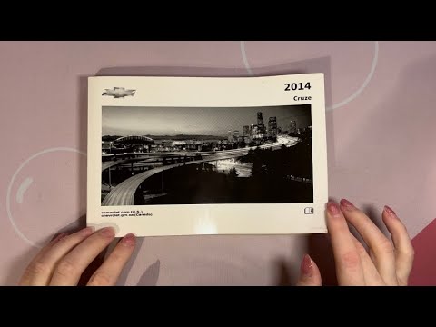 ASMR Tapping On A Car Manual