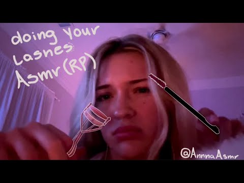 mean girl does your lashes (RP) ASMR!!!