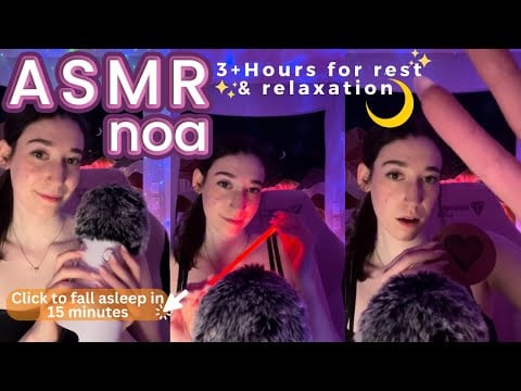 ASMR Triggers to Help You Sleep | 3+ HOURS 💕| live #120