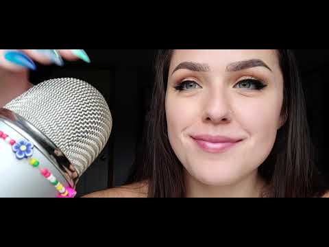 ASMR- Up Close Mic Scratching W/ Long Nails!!!