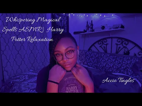 Whispering Magical Spells ASMR | Harry Potter Relaxation