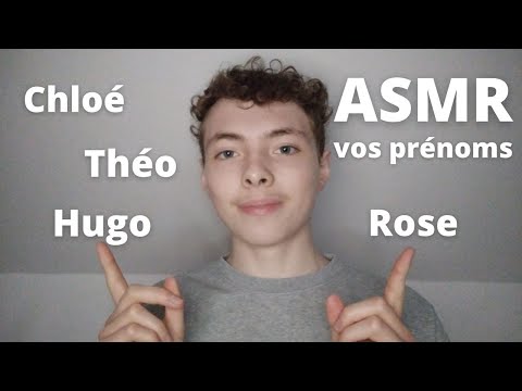 ASMR : je chuchote vos prénoms et vous complimente