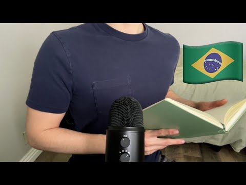 ASMR | Reading a bedtime story in Portuguese (ASMR em Português)