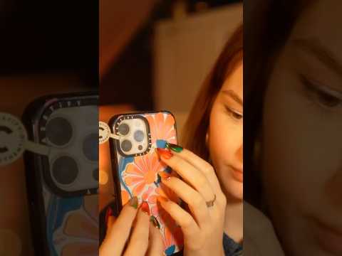 Phone case tapping loop 😴 #asmr #asmrsounds #relaxing #relax