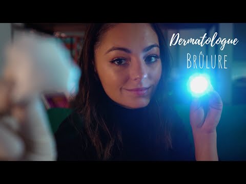 ♡ ASMR  - Dermatologue - Je soigne ta brûlure ♡