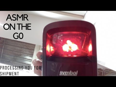 ASMR AT WORK (Public)- Packaging you & shipping you out in a box