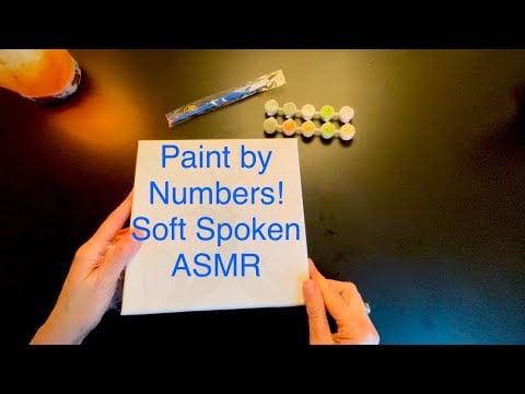 Painting for Over an Hour, Soft Spoken and Whisper Unintentional ASMR Female Voice to Help You Sleep