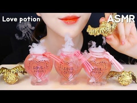 HARRY POTTER TREATS ASMR LOVE POTION, GOLDEN SNITCH CHOCOLATE ASMR NO TALKING